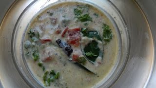 Caverry Amma amp Vidya Recipe  Thakkali Thayir Pachadi [upl. by Hairehcaz]