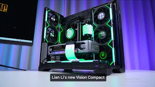 Lianli Vision Compact New wireless building block fan light Hynix P41 The Combination is very open [upl. by Attelahs]