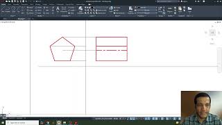 Lecture 42 Projection of Solid Part 4Axis Parallel to VP amp HP Perpendicular to PPPentagonal Prism [upl. by Deming863]