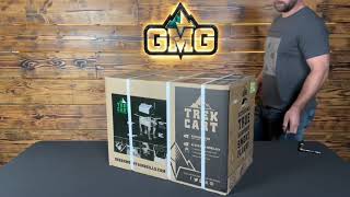 GMG  Trek Cart Unboxing and Setup pimpmygrillcom [upl. by Senzer]