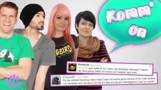 Horrorfilme Stars auf Kickstarter und Lebensziele  Komm On [upl. by Enirak98]