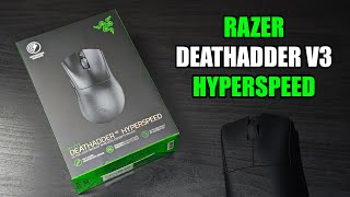 UNBOXING  RAZER DEATHADDER V3 HYPERSPEED [upl. by Kcirrad]