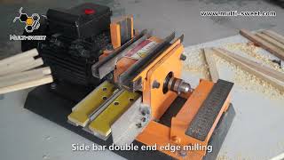 Small desktop bee frame forming machine [upl. by Warfourd]