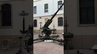 El letal quotFlak 88quot guerra historia ww2 armasdefuego guns ejercito datoscuriosos [upl. by Odraleba839]