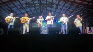 Ron Stewart on fiddle Brad Powers on banjo with Hammertowne at Rudy Fest 2024 “Sally Goodin’” [upl. by Styles964]