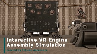 Interactive VR Engine Assembly Simulation [upl. by Dupaix]