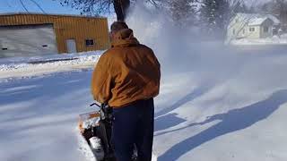 bobcatvideo Vintage snowblower [upl. by Cofsky]