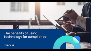 The benefits of using technology for compliance [upl. by Htezzil]