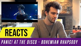 Producer Reacts to Panic At The Disco  Bohemian Rhapsody [upl. by Yevad]