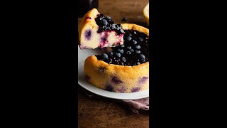 Veganer Blaubeer Käsekuchen ohne Boden [upl. by Alethea]