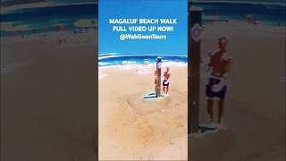 Magaluf beach walk Full video up now [upl. by Calondra]