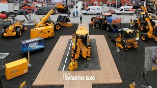 Bauma 2016  Show JCB Dancing Diggers [upl. by Narrad]