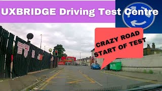 Uxbridge Driving Test Centre  weird driving test route [upl. by Lenssen493]