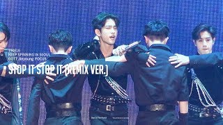 4K 190616 KEEP SPINNING IN SEOUL STOP STOP IT REMIX VER  GOT7 JINYOUNG FOCUS [upl. by Elson306]