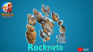 How To Breed Rockneto  Monster Legends [upl. by Seftton]