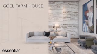 Farm House Vasant Kunj New Delhi Luxury Interior Designing by Essentia Environments [upl. by Clementi]