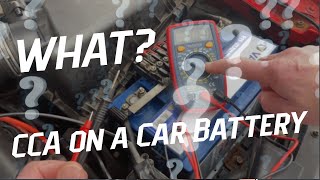 What is CCA on a Car Battery [upl. by Eneres]