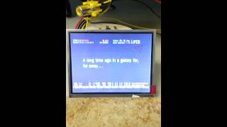 Raspberry Pi 35quot TFT Screen Video [upl. by Adeys]