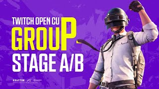 🔴 TWITCH OPEN CUP  PUBG MOBILE  RONIN  STAGE AB [upl. by Noll749]