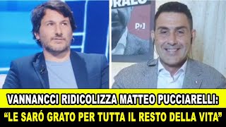 VANNACCI UMILIA IL GIORNALISTA PUCCIARELLI DI REPUBBLICA CON UNA RISPOSTA IRONICA [upl. by Celie6]