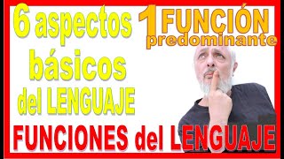 🔰FUNCIONES del LENGUAJE▶▶ROMAN JAKOBSON 🔴las 6 funciones explicadas con EJEMPLOS 👈 [upl. by Arim]