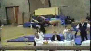 alexandra raisman 08 MA level 10 states beam [upl. by Alhan]