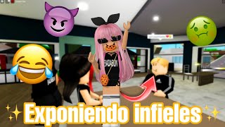 ✨😂DESTRUYENDO PAREJAS EN BROOKHAVEN🤭✨ [upl. by Spohr120]