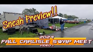 2024 Fall Carlisle Swap Meet Sneak Preview Video 1 [upl. by Nonnaer]