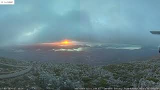 Sunrise Time Lapse ⛅️ August 7 2024 City of Hobart  AUSTRALIA [upl. by Elyod70]