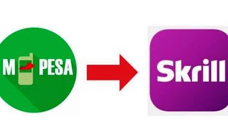 How to deposit money from mpesa to skrill account [upl. by Anirahs]