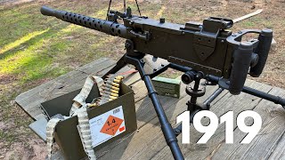 The 1919 Machine Gun  Technical Details [upl. by Crispas856]