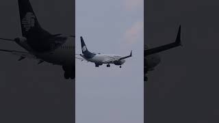 UNLOADING THE VAULTAeromexico 737 Max LandingJFK Kennedy International Airport Queens New York NY [upl. by Yahs]