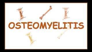 Osteomyelitis  causes pathophysiologyclassificationclinical featuresdiagnosis and treatment [upl. by Vitia]