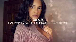 GRWM EVERYDAY WINTER MAKEUP ROUTINE [upl. by Seagraves]