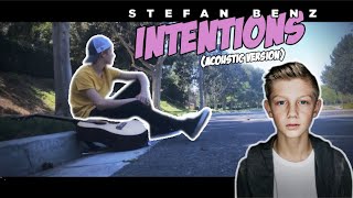 Justin Bieber  Intentions Stefan Benz Cover [upl. by Eniladam]