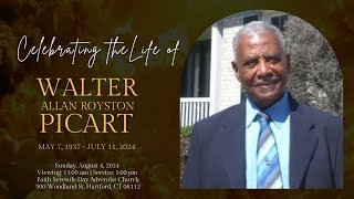 Celebrating the Life of Walter Allan Royton Picard [upl. by Maury]