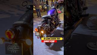 Royal Enfield Goan Classic 350 Exhaust Sound  BikeWale shorts [upl. by Schifra]