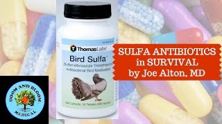 Sulfa Antibiotic Use in Survival Medicine [upl. by Debora]