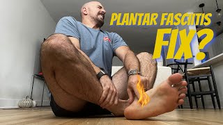 2Step Process to Fix Plantar Fasciitis FOREVER [upl. by Yentrok]