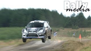 WRC Wales Rally GB 2012 HD  pure sound [upl. by Llekcir]