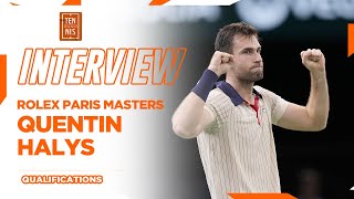 Quentin Halys se qualifie pour le tableau principal  Rolex Paris Masters 2024 [upl. by Market]