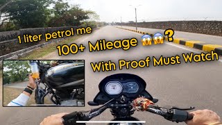 Bajaj Platina 100cc Mileage Test In 10 Rupees Petrol 😱  2023 me itni Mileage Deni Wali Bike 😰 [upl. by Margery]