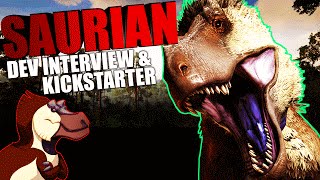 Saurian  DEV INTERVIEW KICKSTARTER LIFE CYCLES MATING COURTING DINOSAURS Saurian Gameplay [upl. by Eillor647]