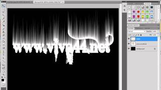 Ateşli Yazı Efekti  Photoshop CS4 [upl. by Demy376]