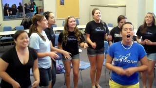 AHMIR introduces the JMU BluesTones female a cappella group [upl. by Aryad91]