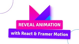 OnScroll Reveal Animation with React amp Framer Motion [upl. by Tuttle]