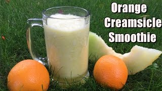 Raw Food Recipe The Orange Creamsicle Smoothie [upl. by Artair]