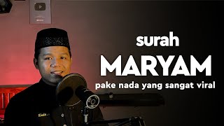 FULL SURAH MARYAM TEMANIN TIDUR  Khoir el [upl. by Pearla]