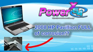 Cleaning up a corroded HP Pavilion DV600 Laptop PC and installing Xubuntu [upl. by Bois]