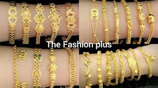 Stylish gold bracelet designs huge collection [upl. by Enneirda866]